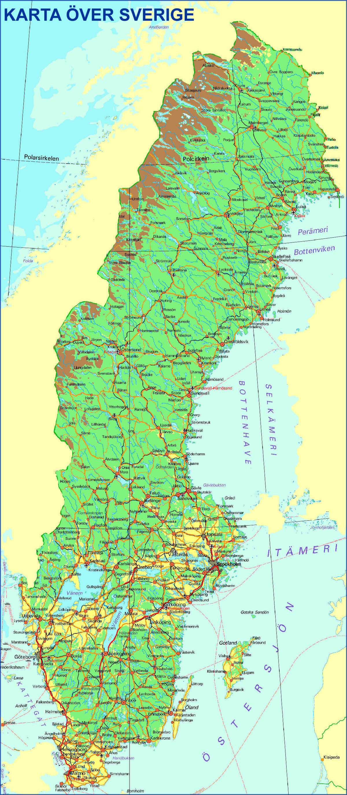 Www Sverige Karta | skinandscones