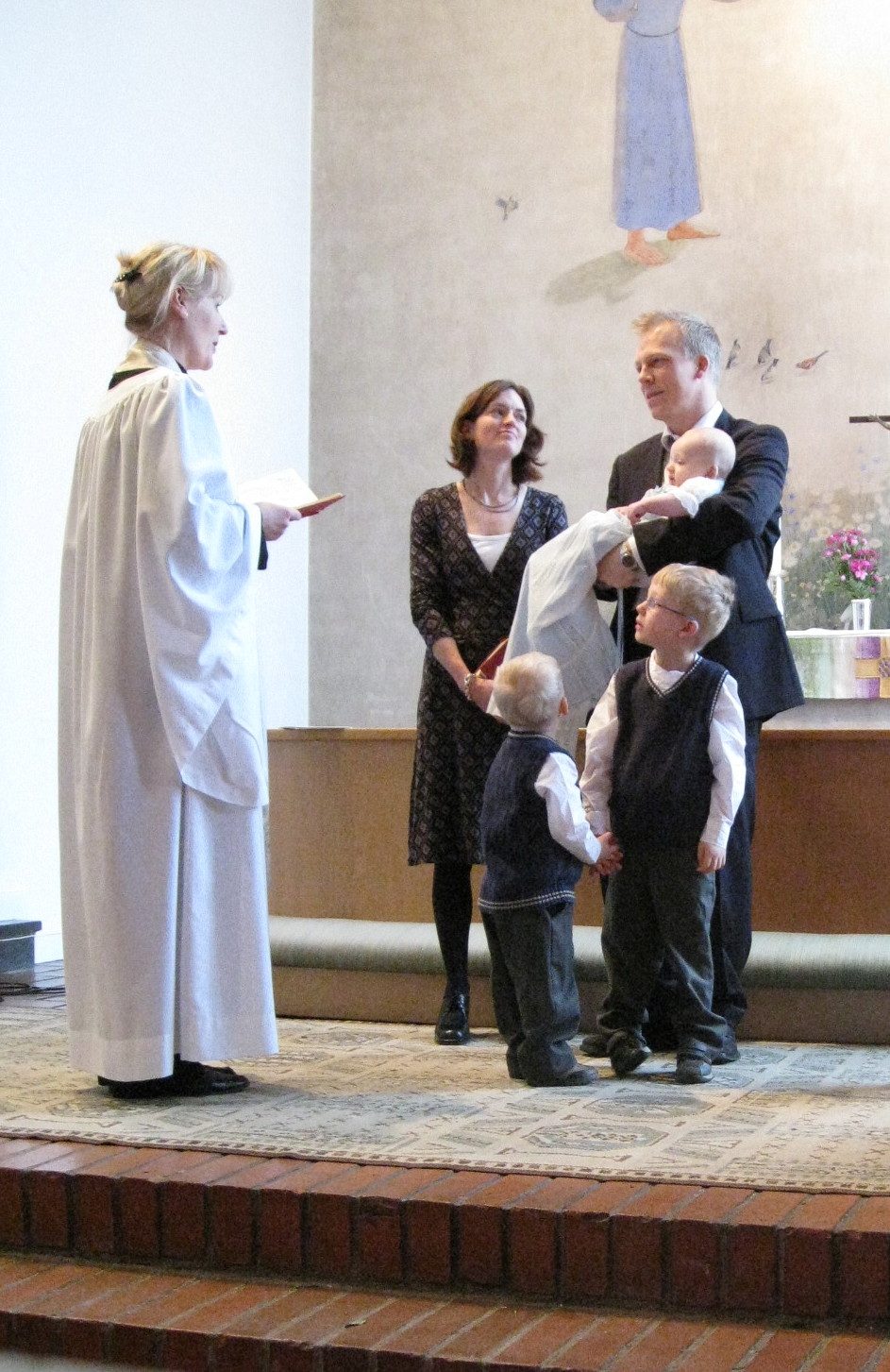 Nils was baptised ... 